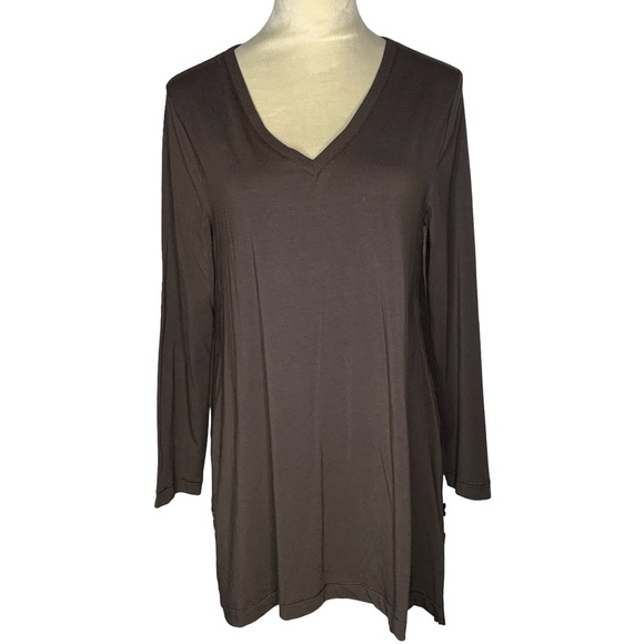 Chico's Tops - Chicos Women's Brown V-Neck Top